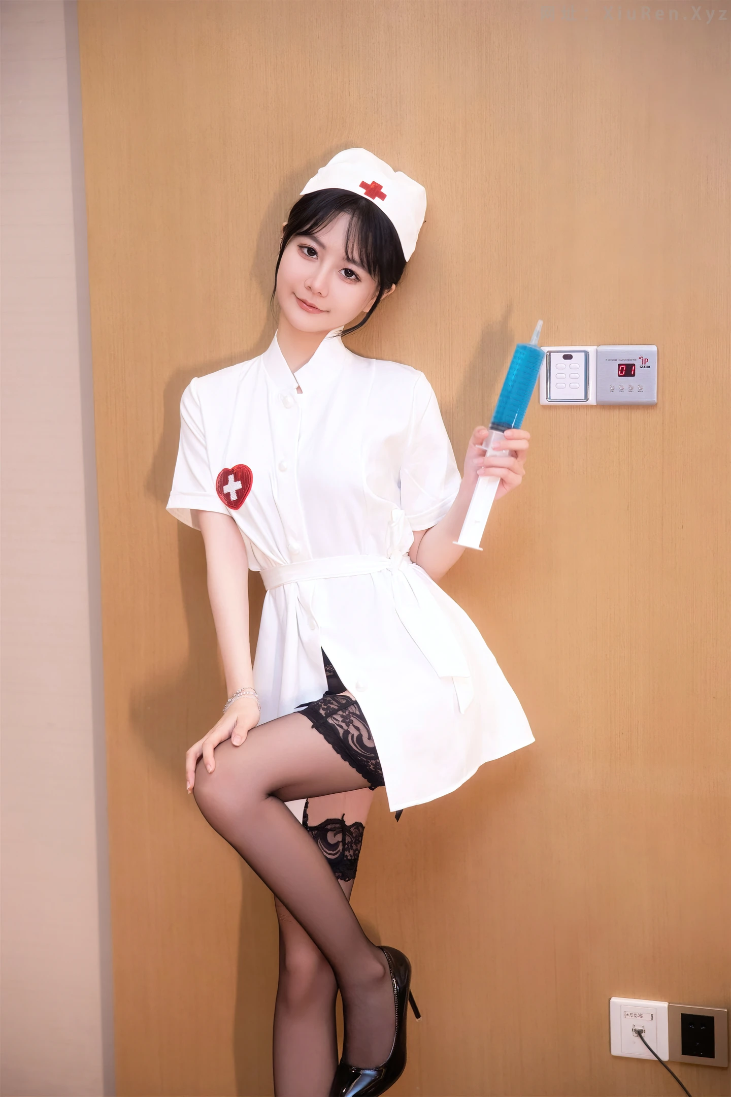 图片[2]-FW0213-妮小妖-白色护士-128P-秀人网 - XiuRen.Pro