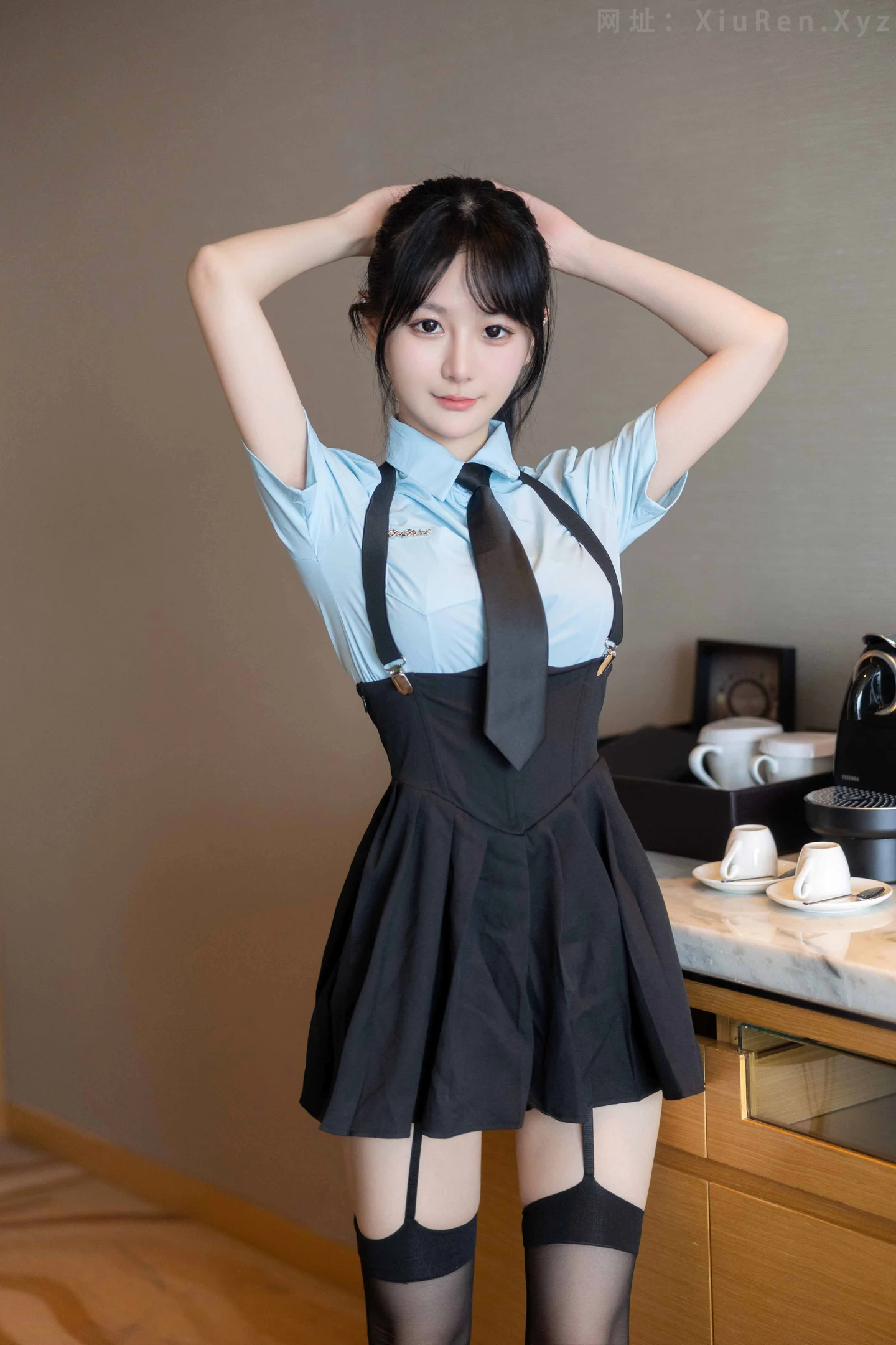图片[3]-FW0599-谭小灵-蓝色衬衫-101P／1V-秀人网 - XiuRen.Pro