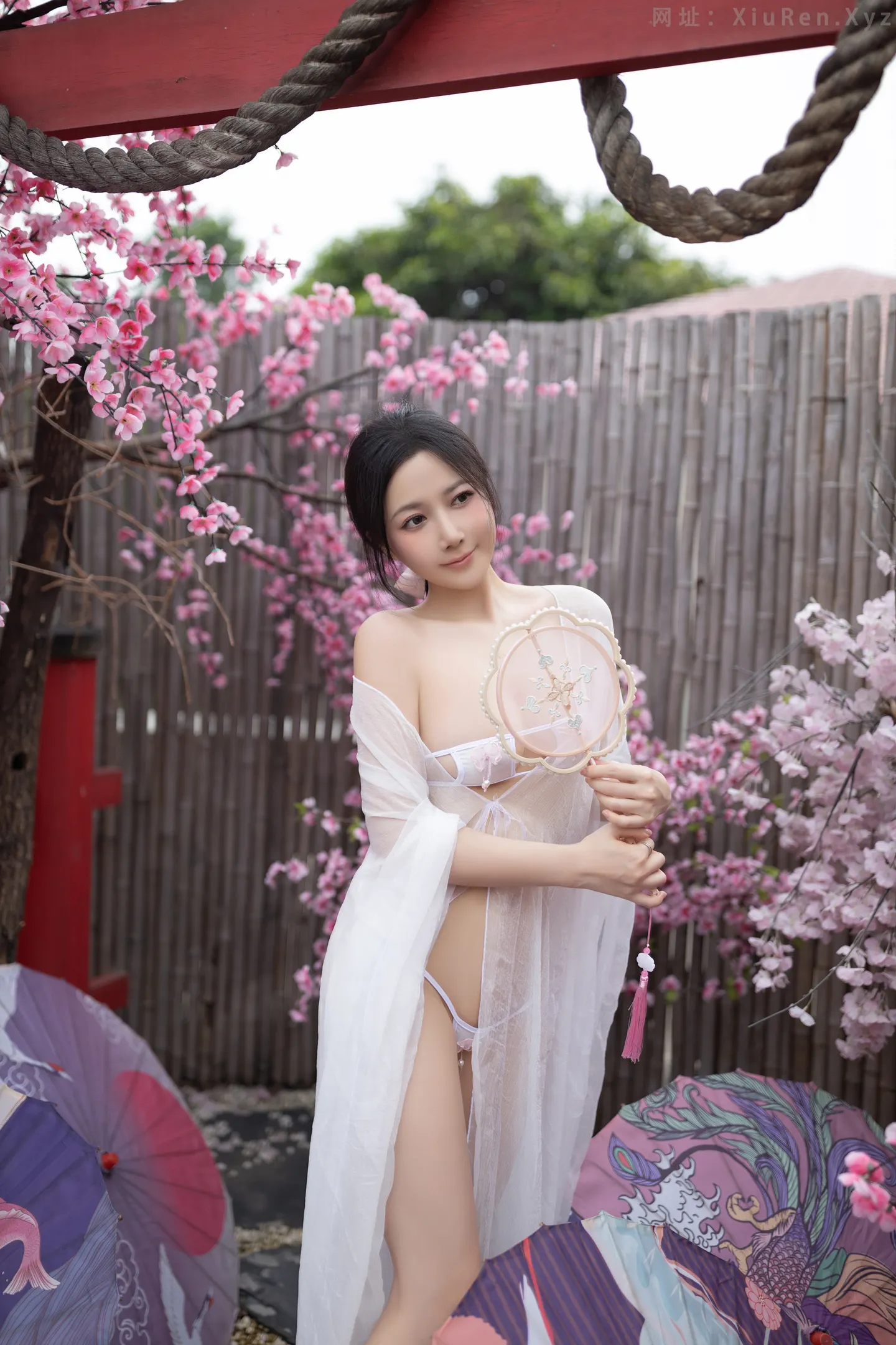 图片[2]-FW0643-鱼子酱Fish-花想容-120P-秀人网 - XiuRen.Pro